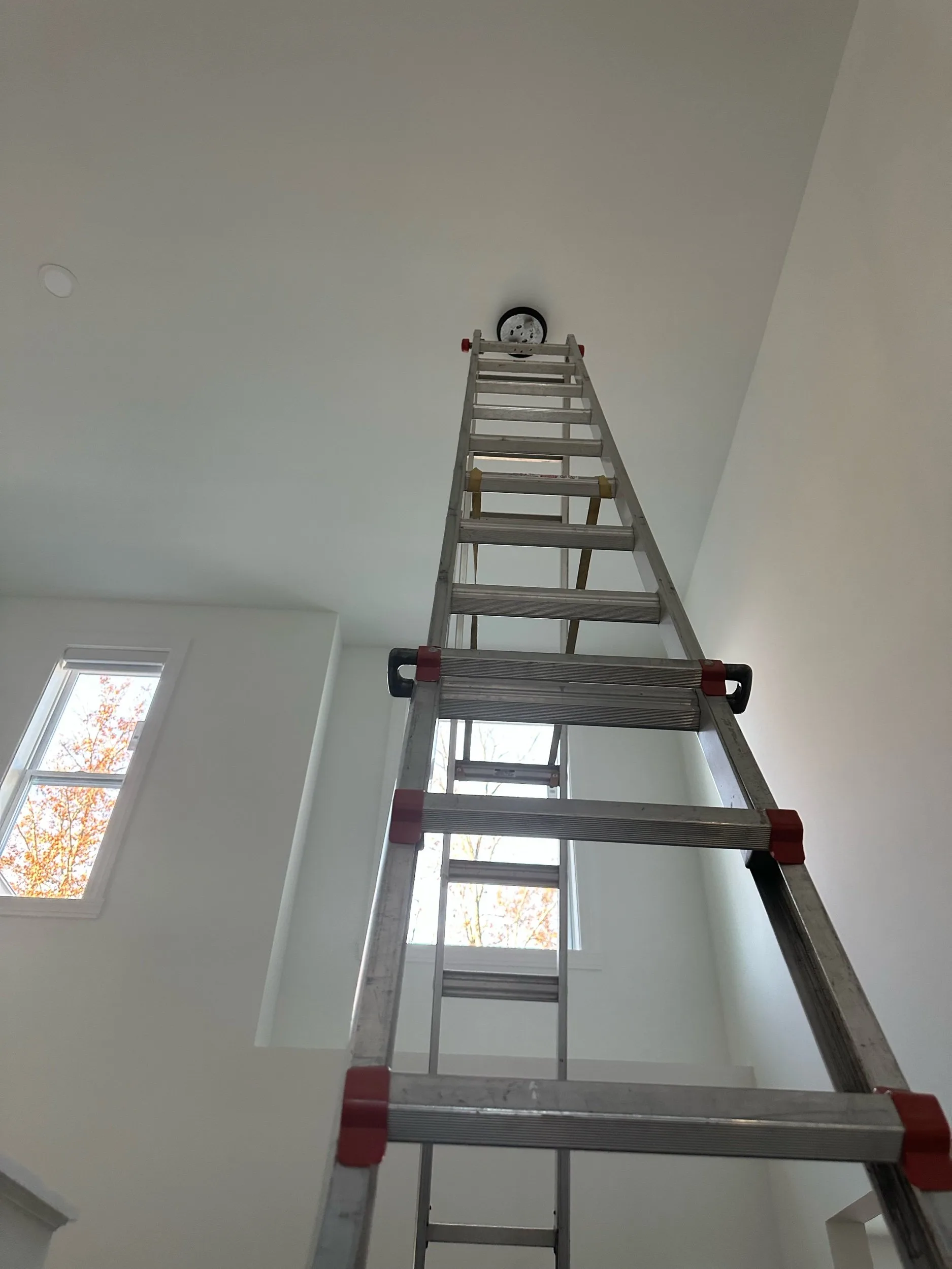 Extension Ladder Two Story Foyer Ceiling Anchor