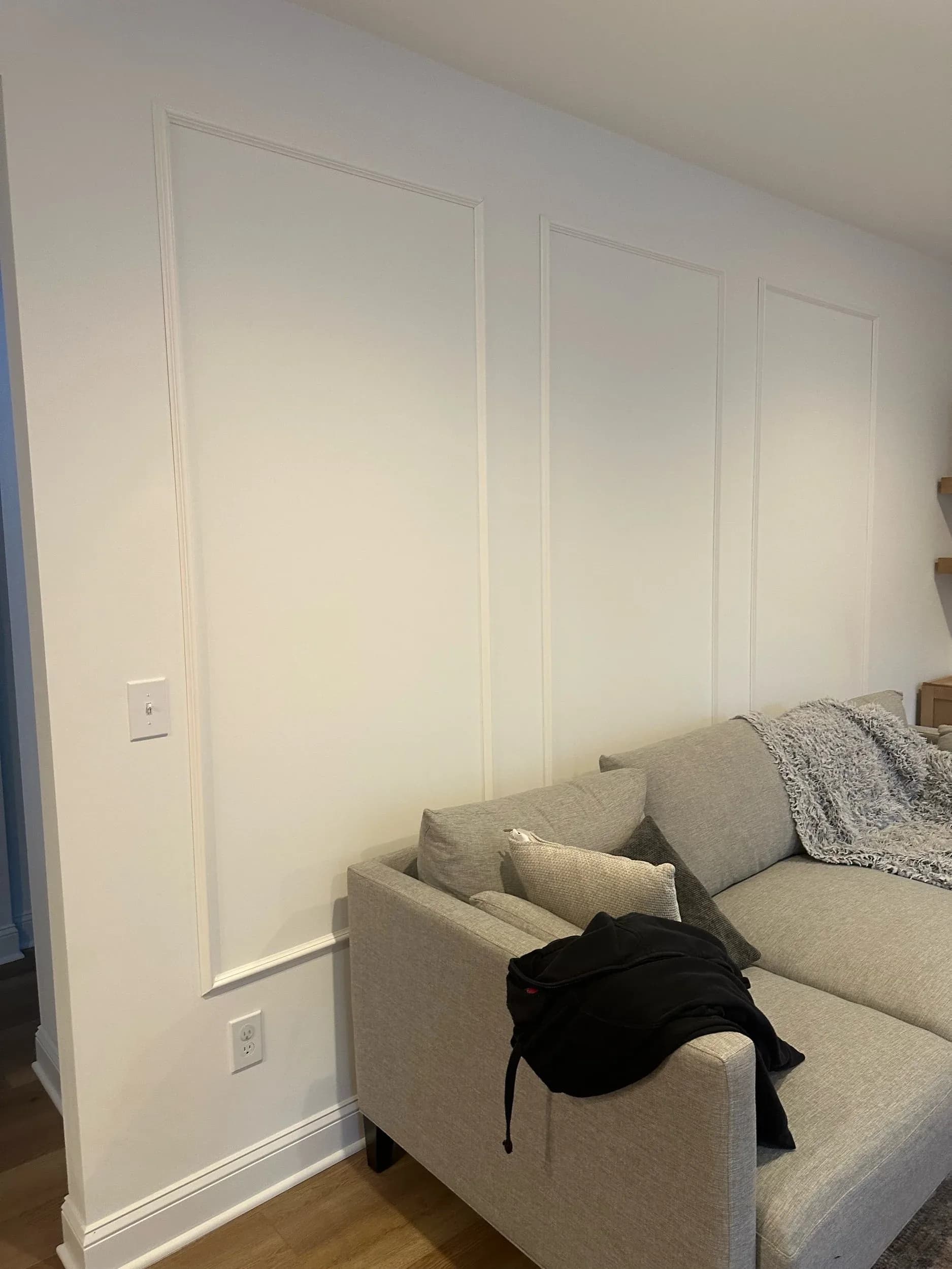 Living Room Accent Wall Light Switch Outlet