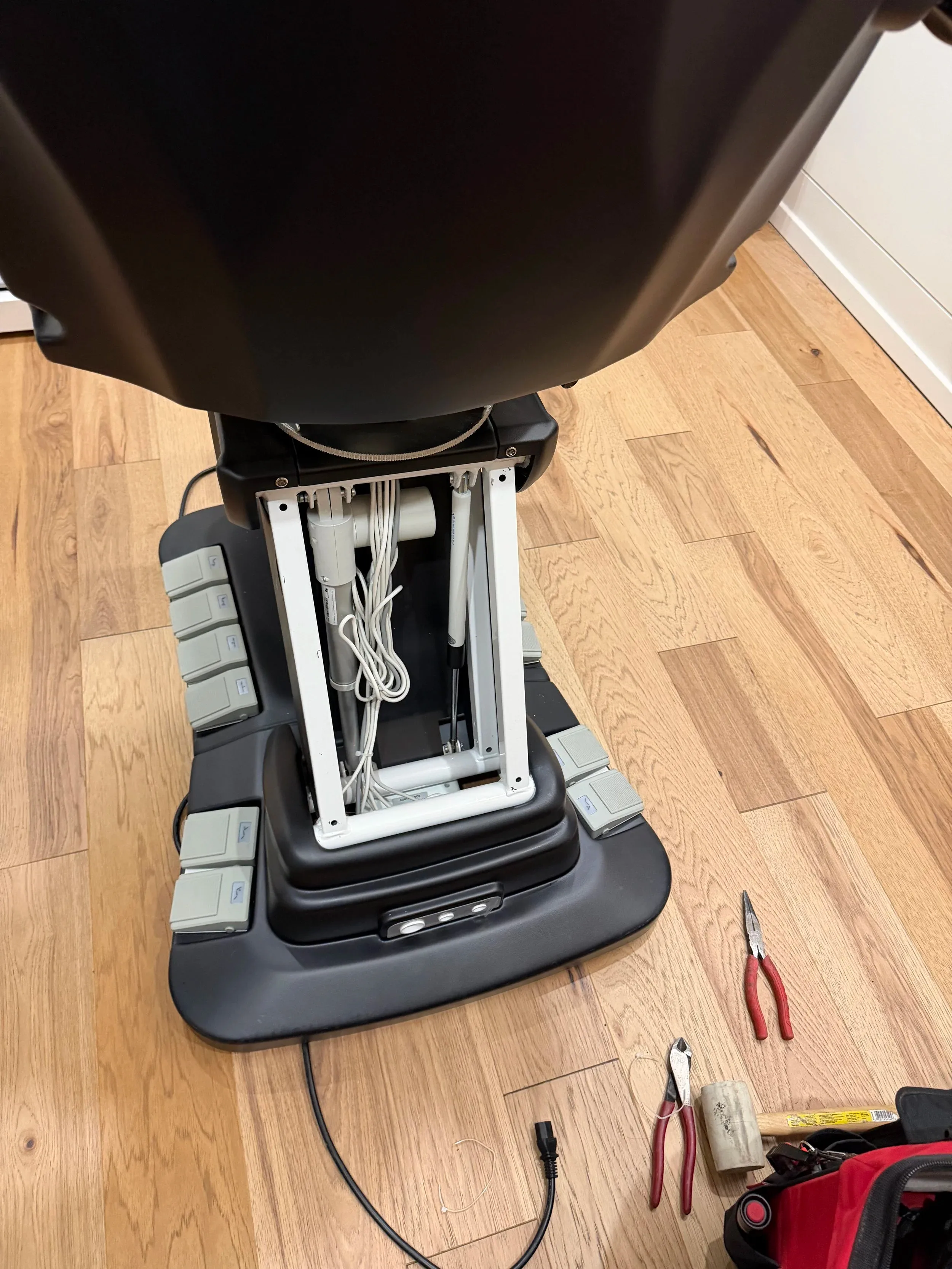 Spa Chair Foot Pedal Actuator Wiring Service
