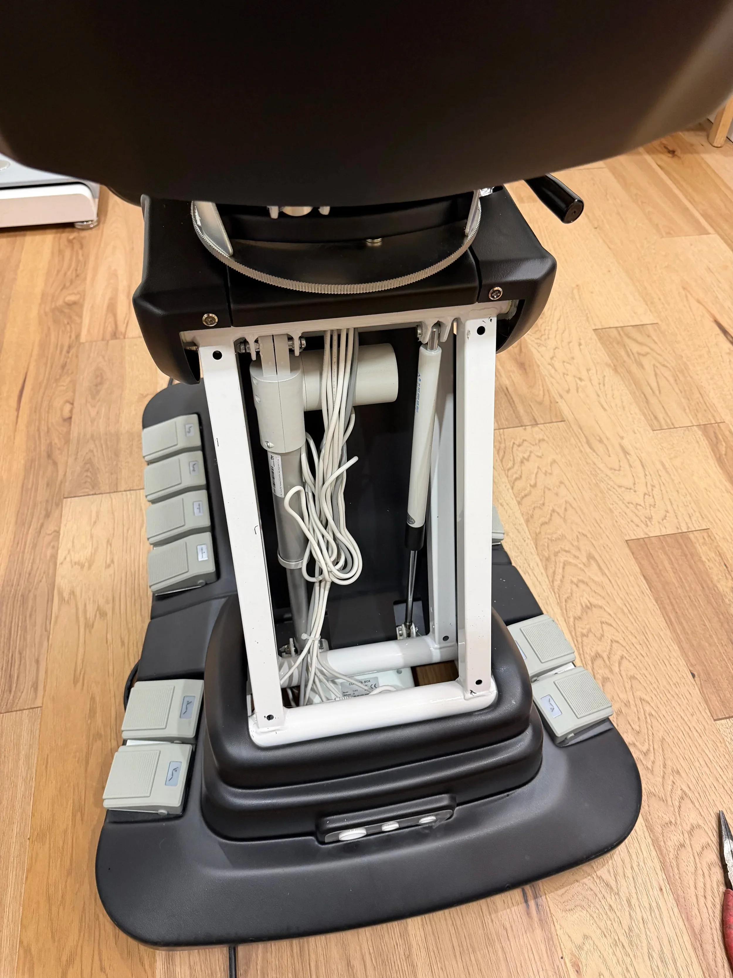 Spa Treatment Chair Base Actuator Wiring Repair