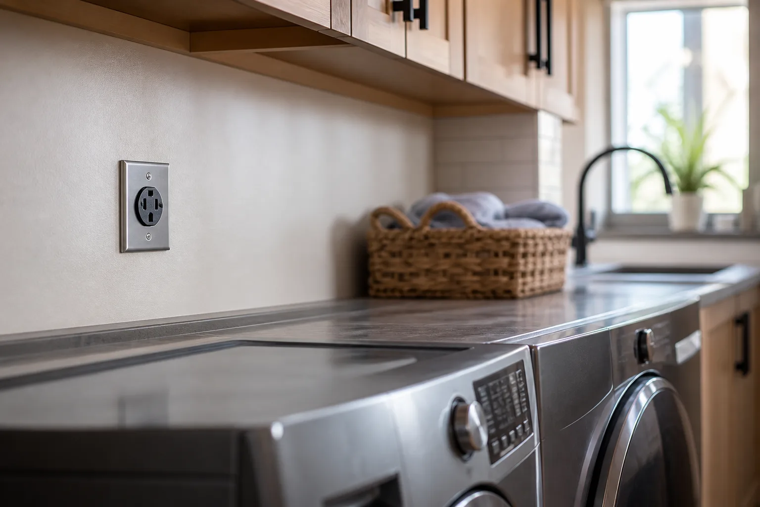 Professional large appliance outlet installation for residential homes